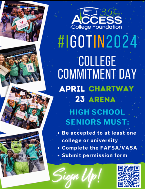 College Commitment Day April 23rd
